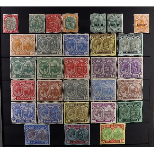 82 - COMMONWEALTH 1855-1960's MINT COLLECTION with the strength in KEVII to KGVI issues on stock pages, i... 