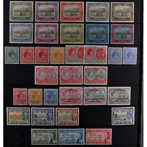 82 - COMMONWEALTH 1855-1960's MINT COLLECTION with the strength in KEVII to KGVI issues on stock pages, i... 