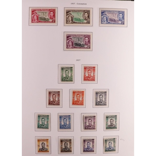 82 - COMMONWEALTH 1855-1960's MINT COLLECTION with the strength in KEVII to KGVI issues on stock pages, i... 