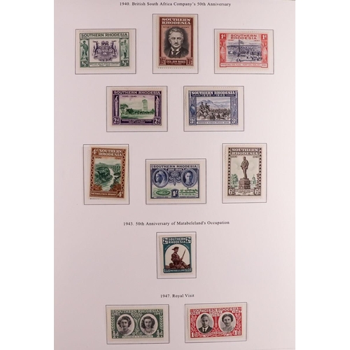 82 - COMMONWEALTH 1855-1960's MINT COLLECTION with the strength in KEVII to KGVI issues on stock pages, i... 