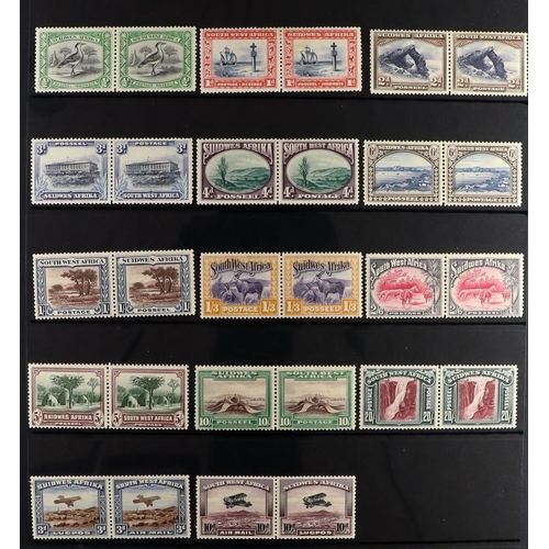 82 - COMMONWEALTH 1855-1960's MINT COLLECTION with the strength in KEVII to KGVI issues on stock pages, i... 