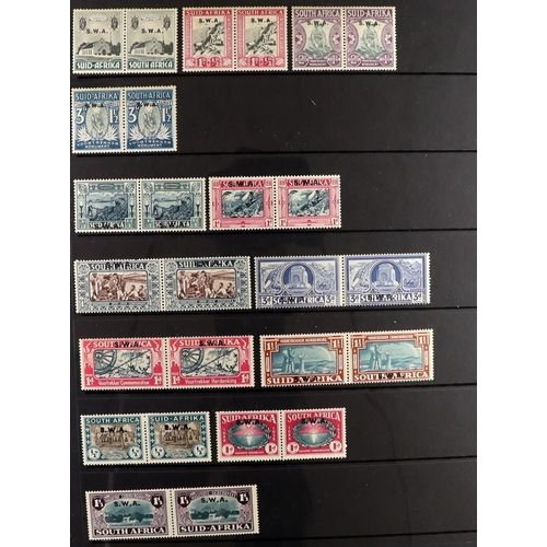 82 - COMMONWEALTH 1855-1960's MINT COLLECTION with the strength in KEVII to KGVI issues on stock pages, i... 