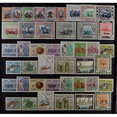 82 - COMMONWEALTH 1855-1960's MINT COLLECTION with the strength in KEVII to KGVI issues on stock pages, i... 