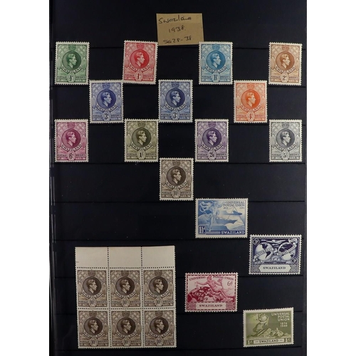 82 - COMMONWEALTH 1855-1960's MINT COLLECTION with the strength in KEVII to KGVI issues on stock pages, i... 