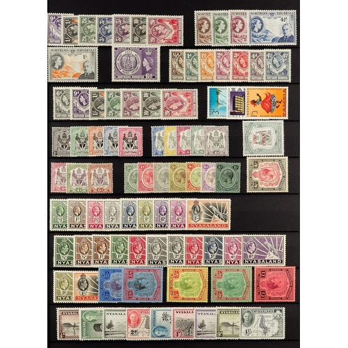 83 - COMMONWEALTH MINT COLLECTION. A beautiful collection of mint (a few 19th Century without gum) stamps... 