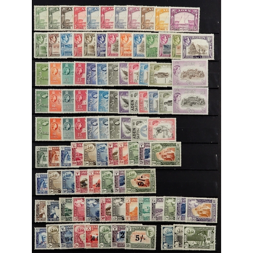 83 - COMMONWEALTH MINT COLLECTION. A beautiful collection of mint (a few 19th Century without gum) stamps... 