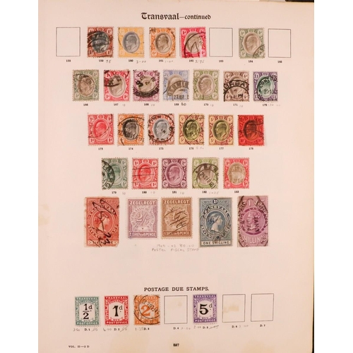 85 - GREAT BRITAIN & EMPIRE COLLECTION IN TWO 'NEW IMPERIAL' ALBUMS 1840-1936 mint & used stamps in two w... 