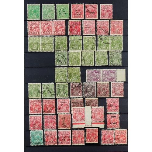 91 - COMMONWEALTH COLLECTION 19th Century to 1980's mint & used stamps in ten stockbook, includes Austral... 