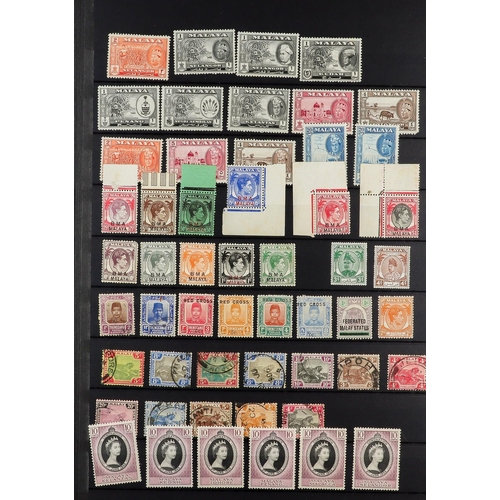 91 - COMMONWEALTH COLLECTION 19th Century to 1980's mint & used stamps in ten stockbook, includes Austral... 