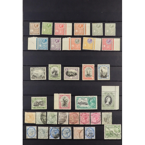 91 - COMMONWEALTH COLLECTION 19th Century to 1980's mint & used stamps in ten stockbook, includes Austral... 