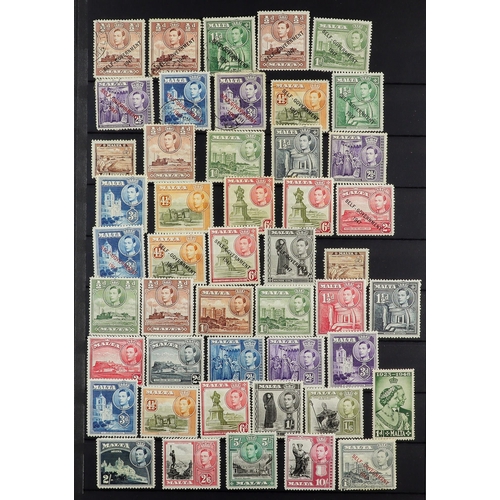 91 - COMMONWEALTH COLLECTION 19th Century to 1980's mint & used stamps in ten stockbook, includes Austral... 