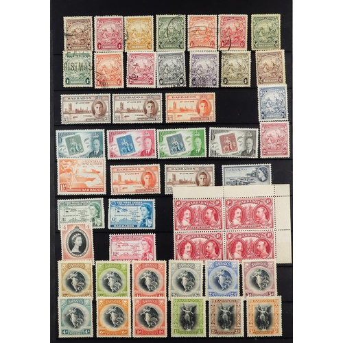 91 - COMMONWEALTH COLLECTION 19th Century to 1980's mint & used stamps in ten stockbook, includes Austral... 