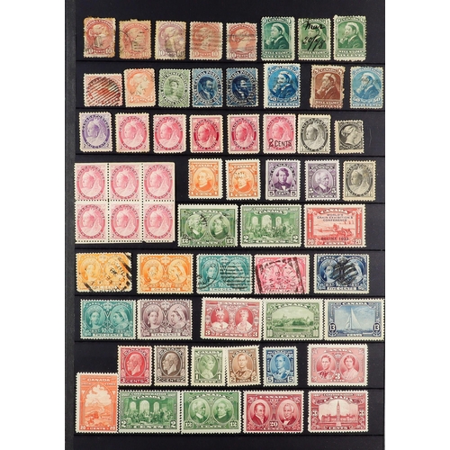 91 - COMMONWEALTH COLLECTION 19th Century to 1980's mint & used stamps in ten stockbook, includes Austral... 