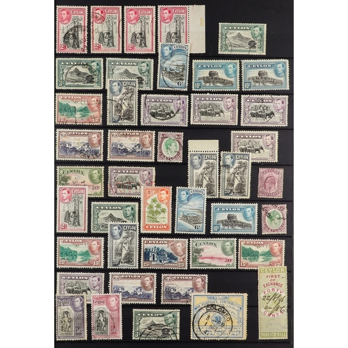 91 - COMMONWEALTH COLLECTION 19th Century to 1980's mint & used stamps in ten stockbook, includes Austral... 