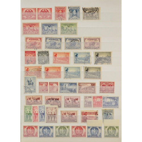 91 - COMMONWEALTH COLLECTION 19th Century to 1980's mint & used stamps in ten stockbook, includes Austral... 