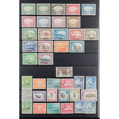 91 - COMMONWEALTH COLLECTION 19th Century to 1980's mint & used stamps in ten stockbook, includes Austral... 