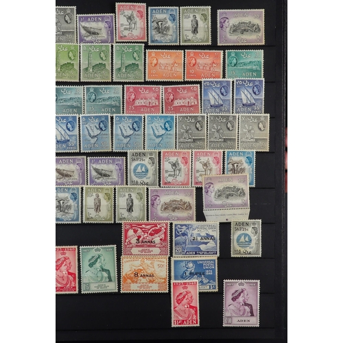 91 - COMMONWEALTH COLLECTION 19th Century to 1980's mint & used stamps in ten stockbook, includes Austral... 