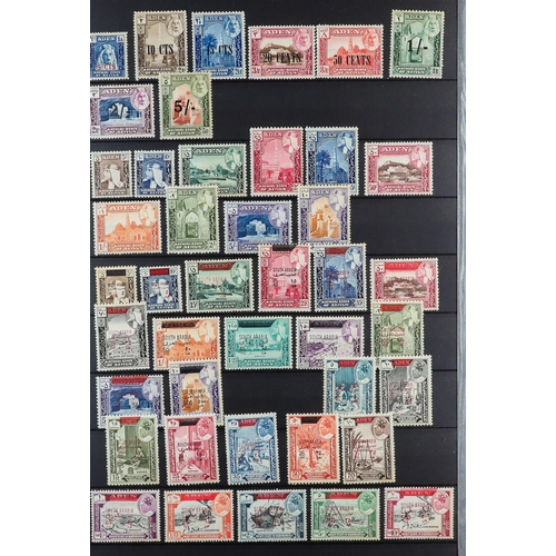 91 - COMMONWEALTH COLLECTION 19th Century to 1980's mint & used stamps in ten stockbook, includes Austral... 