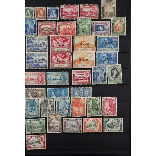 91 - COMMONWEALTH COLLECTION 19th Century to 1980's mint & used stamps in ten stockbook, includes Austral... 