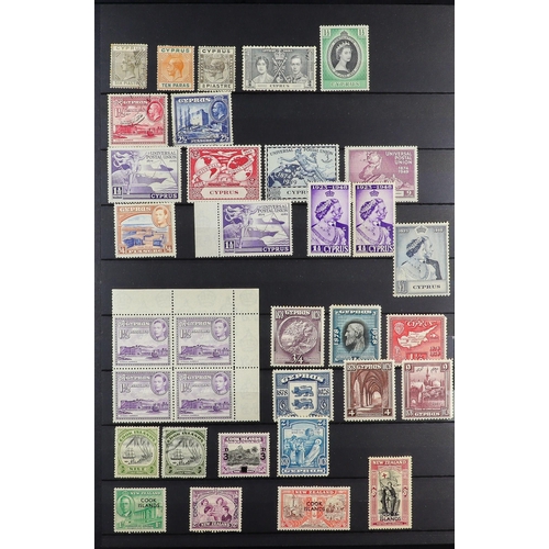 91 - COMMONWEALTH COLLECTION 19th Century to 1980's mint & used stamps in ten stockbook, includes Austral... 