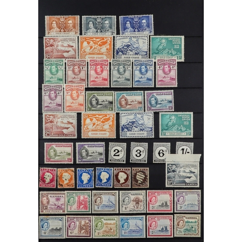 91 - COMMONWEALTH COLLECTION 19th Century to 1980's mint & used stamps in ten stockbook, includes Austral... 