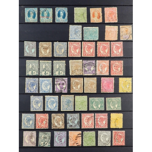 91 - COMMONWEALTH COLLECTION 19th Century to 1980's mint & used stamps in ten stockbook, includes Austral... 