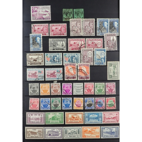 91 - COMMONWEALTH COLLECTION 19th Century to 1980's mint & used stamps in ten stockbook, includes Austral... 