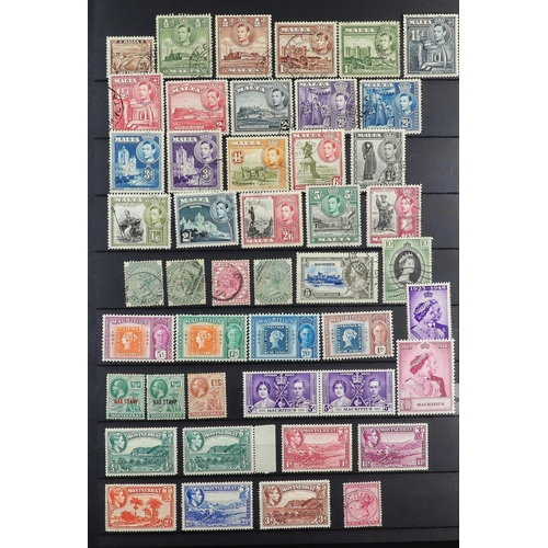 91 - COMMONWEALTH COLLECTION 19th Century to 1980's mint & used stamps in ten stockbook, includes Austral... 