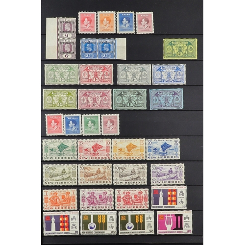 91 - COMMONWEALTH COLLECTION 19th Century to 1980's mint & used stamps in ten stockbook, includes Austral... 