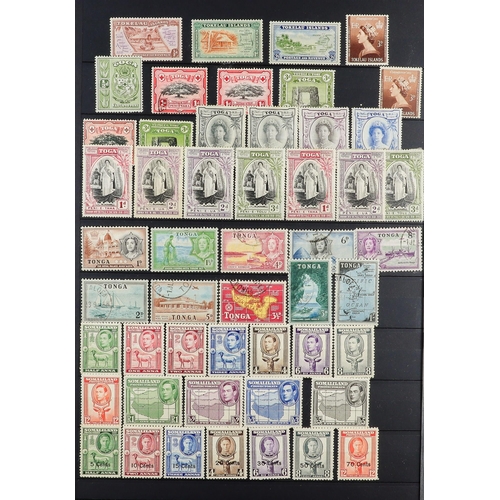 91 - COMMONWEALTH COLLECTION 19th Century to 1980's mint & used stamps in ten stockbook, includes Austral... 