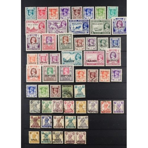 91 - COMMONWEALTH COLLECTION 19th Century to 1980's mint & used stamps in ten stockbook, includes Austral... 