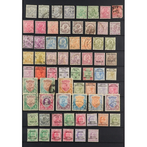 91 - COMMONWEALTH COLLECTION 19th Century to 1980's mint & used stamps in ten stockbook, includes Austral... 