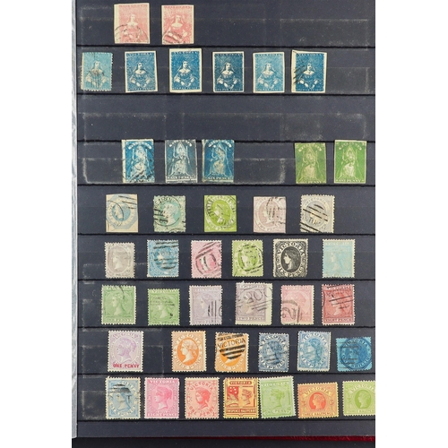 91 - COMMONWEALTH COLLECTION 19th Century to 1980's mint & used stamps in ten stockbook, includes Austral... 