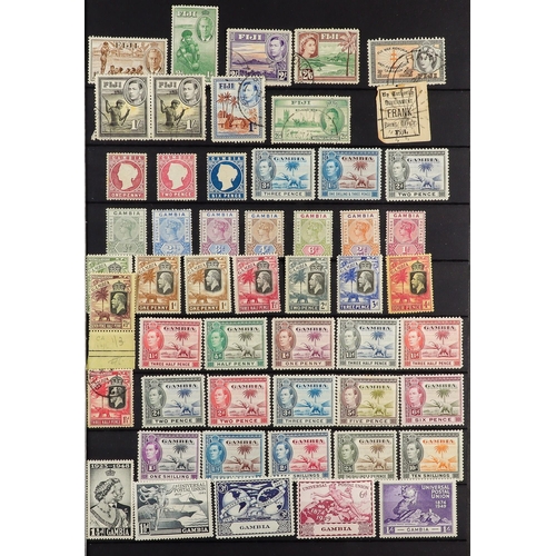 91 - COMMONWEALTH COLLECTION 19th Century to 1980's mint & used stamps in ten stockbook, includes Austral... 