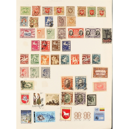 92 - ALL WORLD COLLECTION of mint & used of 1860's - 2010's stamps in 20 binders, Abu Dhabi to Zululand w... 