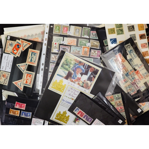 94 - COLLECTOR'S ESTATE IN NINE CARTONS World all periods mint (some never hinged) and used stamps in var... 