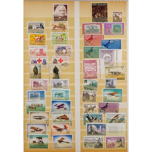 94 - COLLECTOR'S ESTATE IN NINE CARTONS World all periods mint (some never hinged) and used stamps in var... 