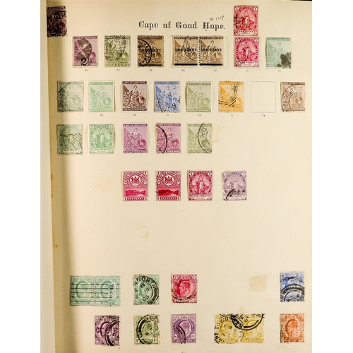 95 - OLD BRITISH EMPIRE COLLECTION in 1897 'Imperial' album with mint & used stamps spanning the 1850's t... 