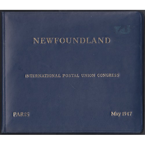 449 - CANADA - NEWFOUNDLAND 1857 - 1949 COLLECTIONS. Interesting accumulation which includes 1852 plate pr... 