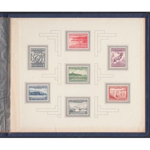 449 - CANADA - NEWFOUNDLAND 1857 - 1949 COLLECTIONS. Interesting accumulation which includes 1852 plate pr... 