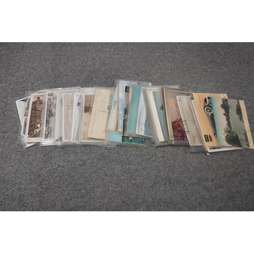 55 - POSTCARDS - EX DEALER'S STOCK. The vast majority are UK scenes and places. Strong Welsh interest. Al... 