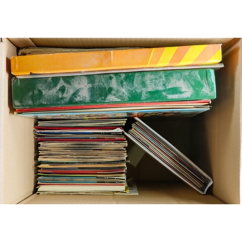 57 - RECORD COLLECTION INCLUDING THE BEATLES AND ELVIS. Elvis EP collection in folder, The Beatles Sgt Pe... 