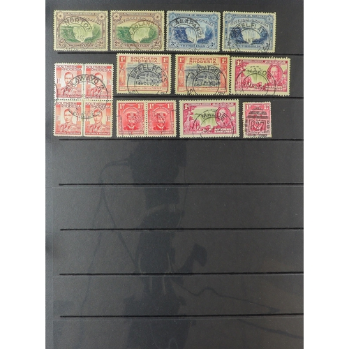 106 - COMMONWEALTH CANCELLATIONS COLLECTION. A collection of QV to KGVI stamps selected for attractive pos... 