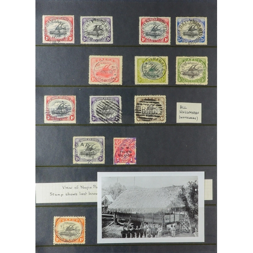 106 - COMMONWEALTH CANCELLATIONS COLLECTION. A collection of QV to KGVI stamps selected for attractive pos... 