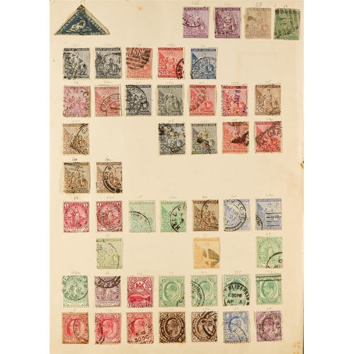 135 - COMMONWEALTH mint & used collection on album pages, the older stamps on SG 