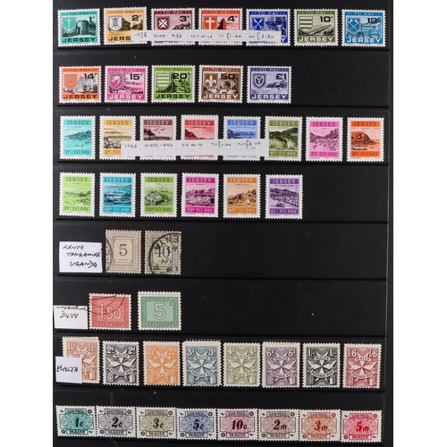 149 - POSTAGE DUE STAMPS OF THE WORLD collection in binder of mint & used postage due stamps ranging from ... 