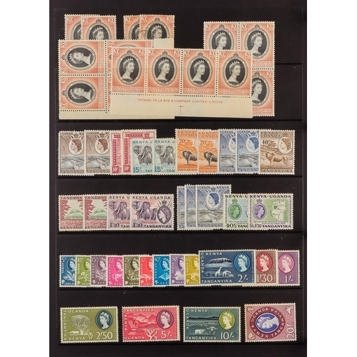 155 - COMMONWEALTH 20th Century selected countries mint, nhm & used collections in eleven albums & stockbo... 