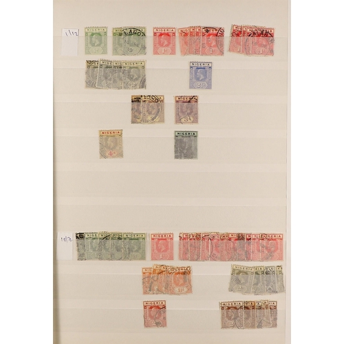 164 - 'THE NIGERIAS' COLLECTION of mint & used stamps from the Niger Coast, Lagos, Northern Rhodesia, Sout... 