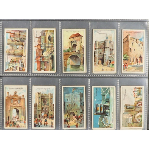 10 - BOX OF COLLECTABLES WITH CIGARETTE CARDS. Vintage cards include 1927 Wills Engineering Wonders, 1934... 