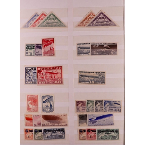 102 - ZEPPELIN STAMPS collection of mint sets, chiefly from the 1920s/1930s, note Argentina 1930 set, Braz... 